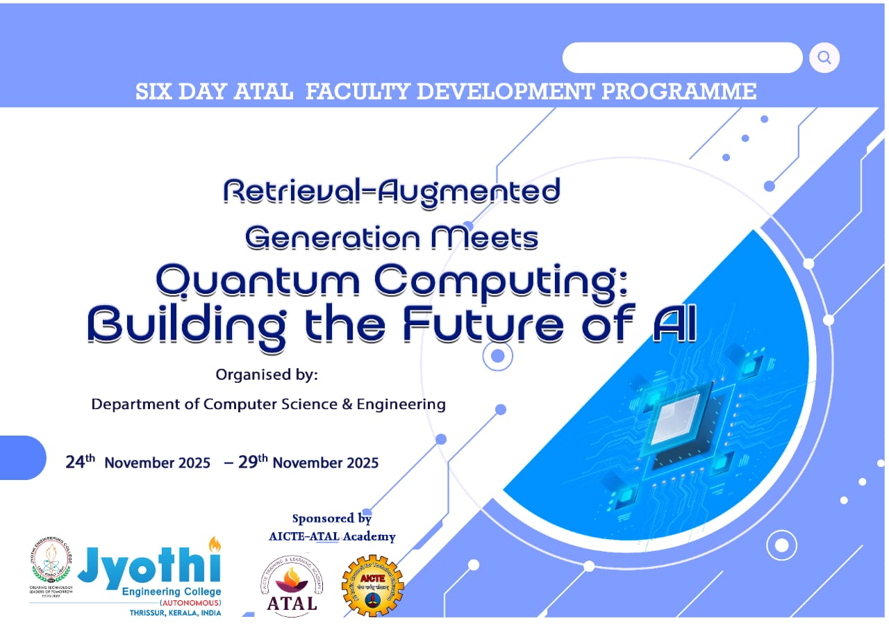 Six Day ATAL Faculty Development Programme
