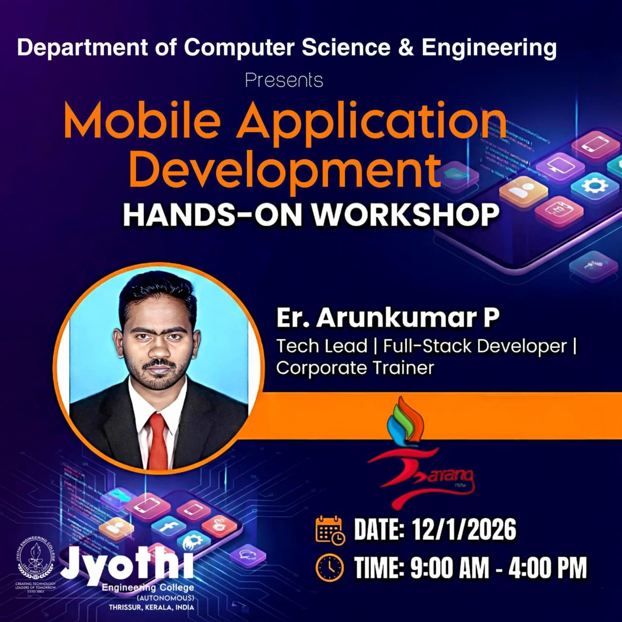 Mobile Application Development - Hands - ON Workshop